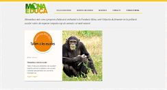Desktop Screenshot of monaeduca.org